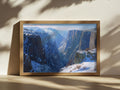 Black Canyon of the Gunnison National Park Winter Wall Art | Colorado Landscape Painting