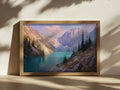 Colchuck Lake Summer Sunrise Wall Art | Washington Landscape Painting