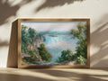 Niagara Falls Summer Wall Art | Canada New York Landscape Painting