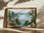 Niagara Falls Summer Wall Art | Canada New York Landscape Painting