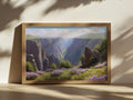 Black Canyon of the Gunnison National Park Spring Wall Art | Colorado Landscape Painting