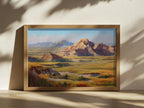 Badlands National Park Summer Wall Art | South Dakota Landscape Painting