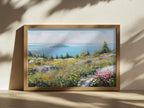 Mount Cadillac Spring Wall Art | Acadia National Park Maine Landscape Painting