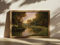 Cuyahoga Valley National Park Summer Sunset Wall Art | Ohio River Landscape Painting