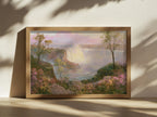 Niagara Falls Spring Sunrise Wall Art | Canada New York Landscape Painting