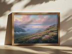 Harding Icefield Summer Sunrise Wall Art | Kenai Fjords National Park Alaska Landscape Painting