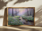 Cuyahoga Valley National Park Spring Sunrise Wall Art | Ohio River Landscape Painting