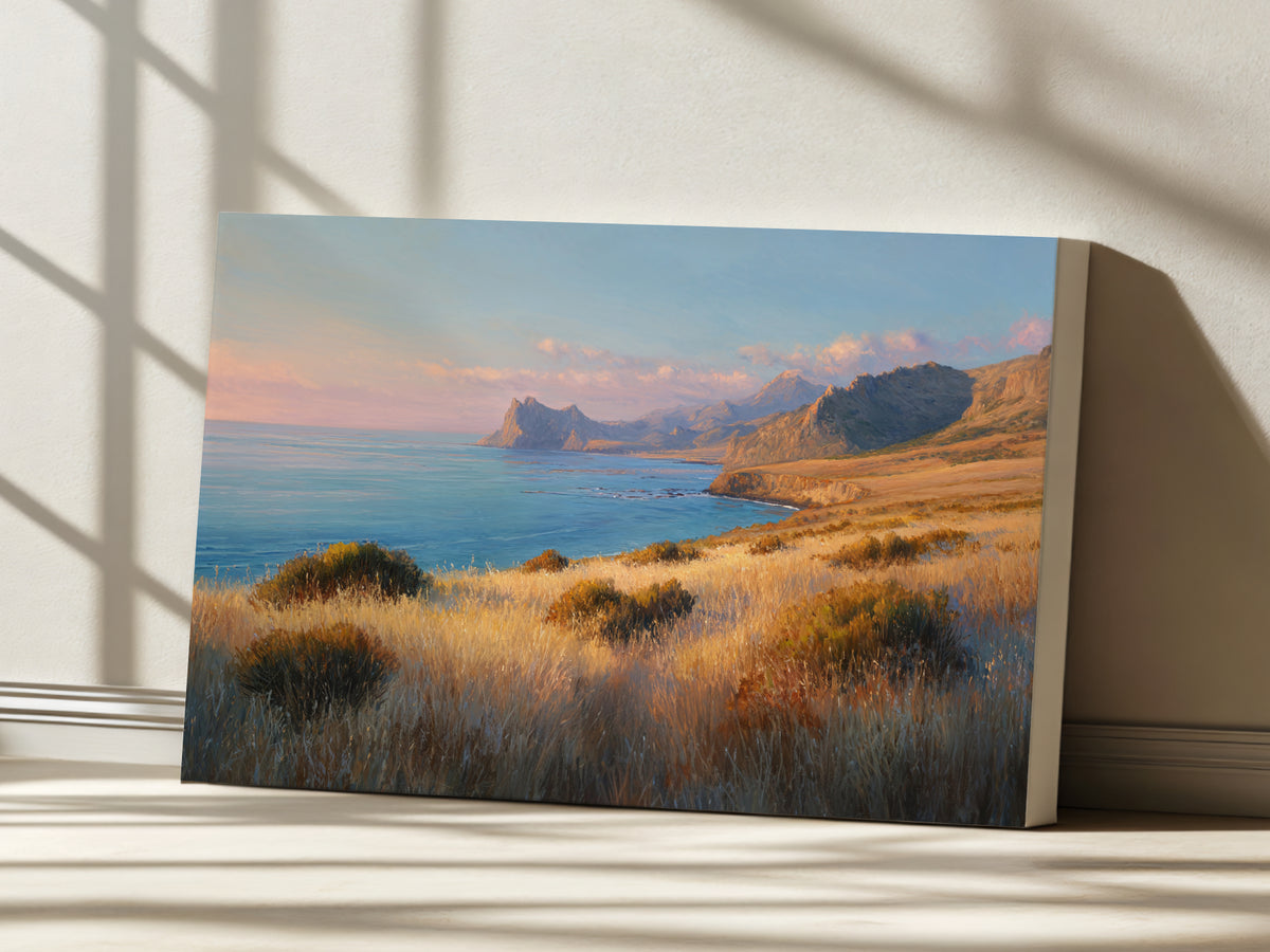 Channel Islands National Park Fall Sunrise Wall Art | California Coastal Landscape Painting
