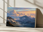 Haleakala National Park Fall Sunset Wall Art | Hawaii Maui Volcano Landscape Painting