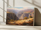Black Canyon of the Gunnison National Park Fall Wall Art | Colorado Landscape Painting