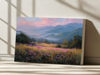 Great Smoky Mountains National Park Spring Sunrise Wall Art | North Carolina Tennesee Landscape Painting