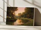 Cuyahoga Valley National Park Summer Sunset Wall Art | Ohio River Landscape Painting