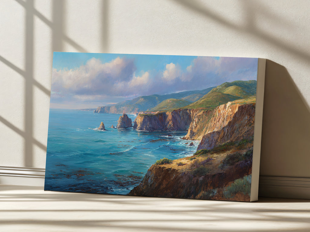 Channel Islands National Park Winter Wall Art | California Coastal Landscape Painting