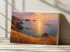 Channel Islands National Park Summer Sunset Wall Art | California Coastal Landscape Painting