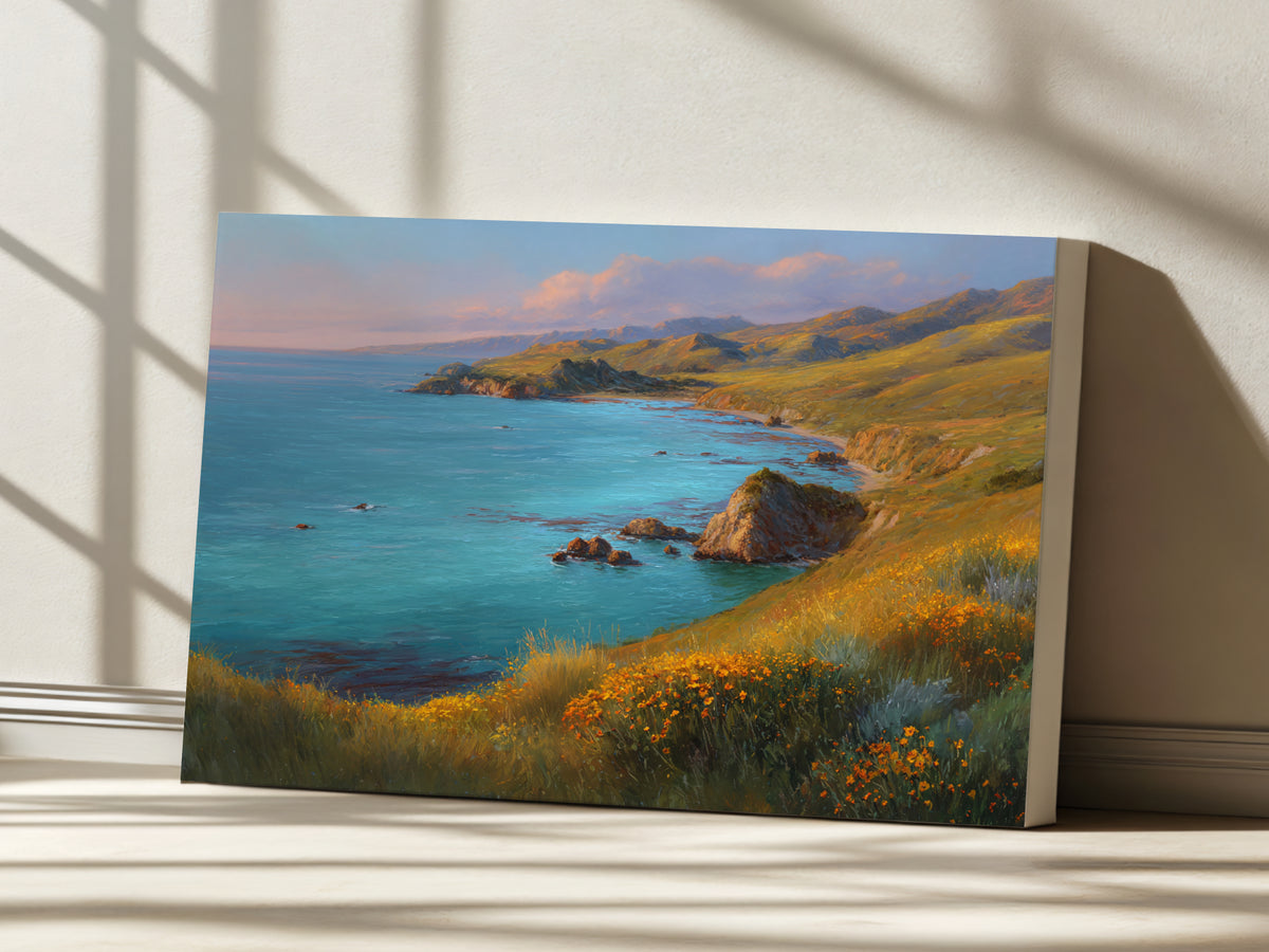 Channel Islands National Park Spring Sunrise Wall Art | California Coastal Landscape Painting