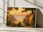 Niagara Falls Summer Sunset Wall Art | Canada New York Landscape Painting