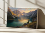 Colchuck Lake Summer Sunset Wall Art | Washington Landscape Painting