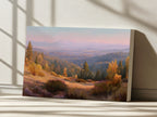 Lassen Volcanic National Park Fall Sunrise Wall Art | California Landscape Painting