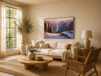 Black Canyon of the Gunnison National Park Winter Sunset Wall Art | Colorado Landscape Painting