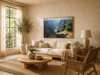 Black Canyon of the Gunnison National Park Summer Wall Art | Colorado Landscape Painting