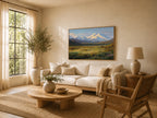 Denali National Park Spring Wall Art | Alaska Mountain Landscape Painting