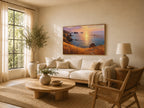 Channel Islands National Park Summer Sunset Wall Art | California Coastal Landscape Painting