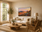 Mount Cadillac Fall Sunrise Wall Art | Acadia National Park Maine Landscape Painting