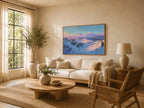 Lassen Volcanic National Park Winter Sunrise Wall Art | California Landscape Painting