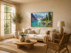 Moraine Lake Summer Wall Art | Banff National Park Canada Landscape Painting