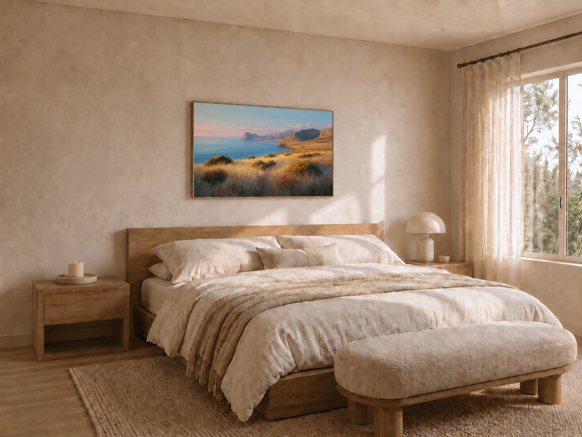 Channel Islands National Park Fall Sunrise Wall Art | California Coastal Landscape Painting