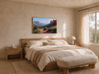 Sedona Summer Wall Art | Arizona Red Rock Landscape Painting