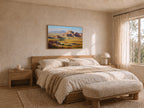 Badlands National Park Summer Wall Art | South Dakota Landscape Painting