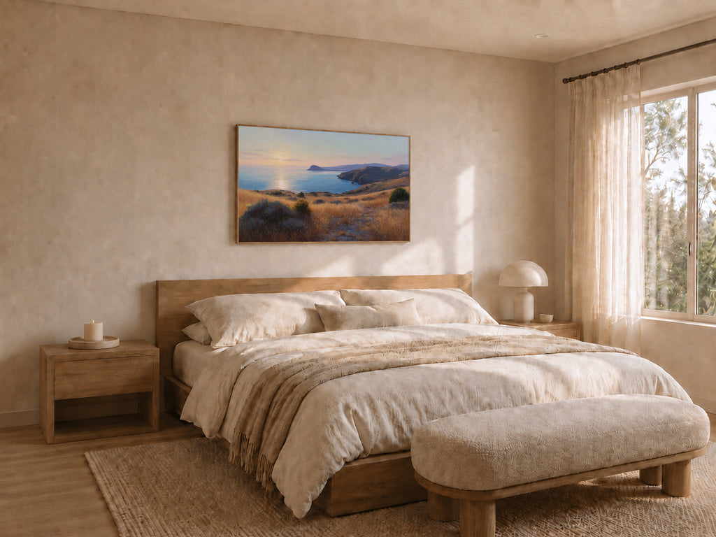 Channel Islands National Park Summer Sunrise Wall Art | California Coastal Landscape Painting