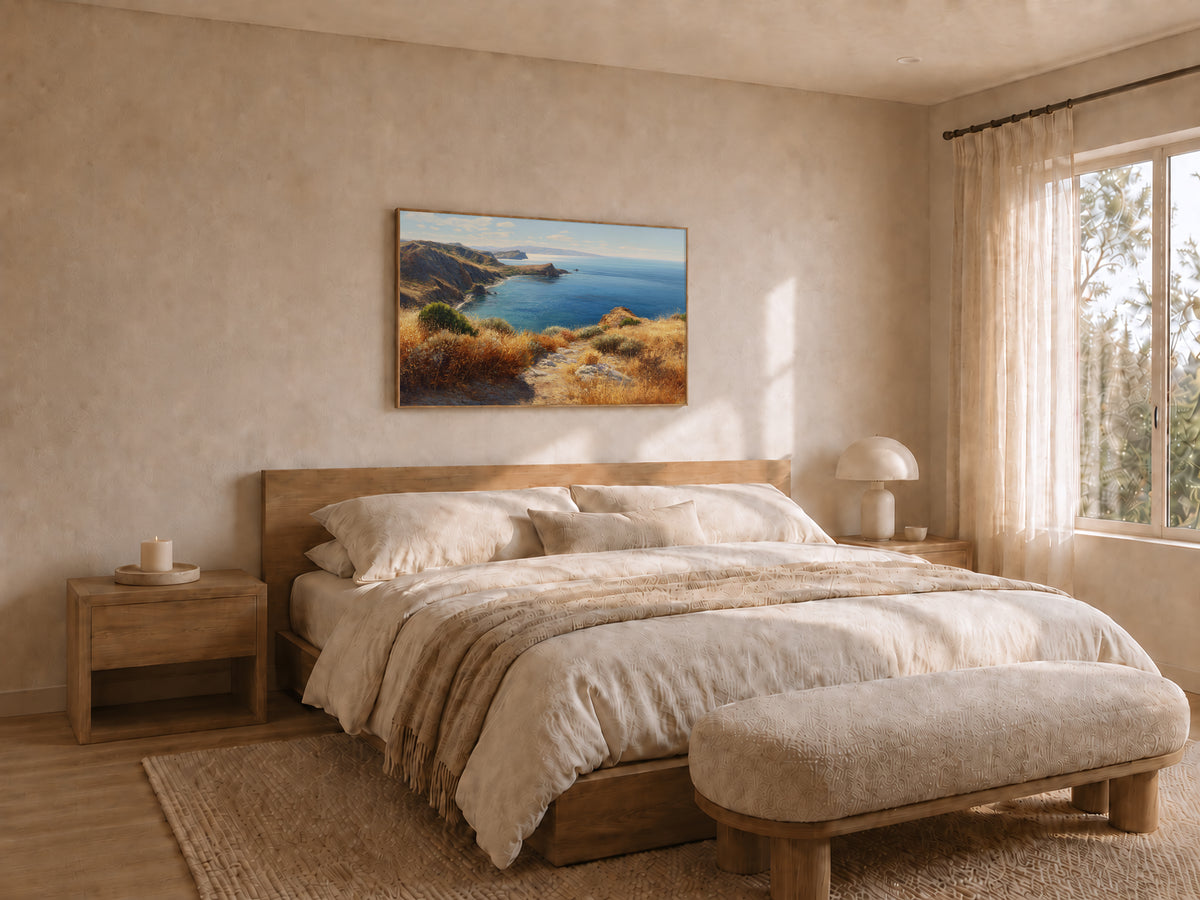Channel Islands National Park Summer Wall Art | California Coastal Landscape Painting