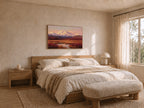 Denali National Park Fall Sunset Wall Art | Alaska Mountain Landscape Painting