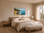 Lake Superior Summer Wall Art | Minnesota Lakeside Landscape Painting