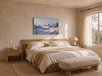 Badlands National Park Winter Wall Art | South Dakota Landscape Painting