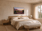 Sedona Summer Sunset Wall Art | Arizona Red Rock Landscape Painting