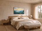 Shenandoah National Park Summer Sunset Wall Art | Virginia Blue Ridge Mountain Landscape Painting