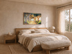 Half Moon Bay Summer Sunset Wall Art | California Cypress Tree Tunnel Painting