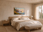 Lake Superior Summer Sunset Wall Art | Minnesota Lakeside Landscape Painting
