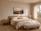 Mount Cadillac Summer Sunrise Wall Art | Acadia National Park Maine Landscape Painting