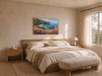Channel Islands National Park Spring Wall Art | California Coastal Landscape Painting