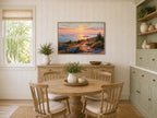 Mount Cadillac Summer Sunrise Wall Art | Acadia National Park Maine Landscape Painting