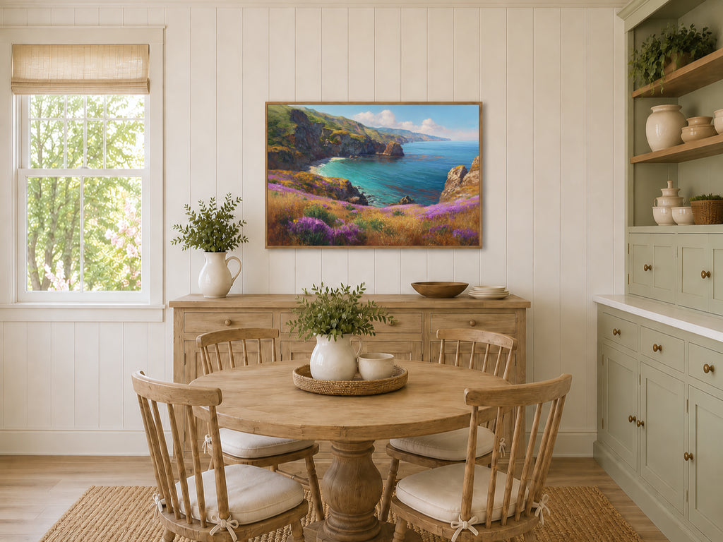 Channel Islands National Park Spring Wall Art | California Coastal Landscape Painting