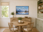 Denali National Park Winter Wall Art | Alaska Mountain Landscape Painting