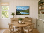 Denali National Park Summer Wall Art | Alaska Mountain Landscape Painting