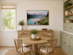 Stanley Lake Spring Sunrise Wall Art | Idaho Sawtooth Mountain Landscape Painting