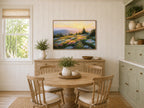 Mount Cadillac Spring Sunset Wall Art | Acadia National Park Maine Landscape Painting