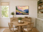 Waterton Lakes National Park Spring Sunrise Wall Art | Canada Lakeside Painting